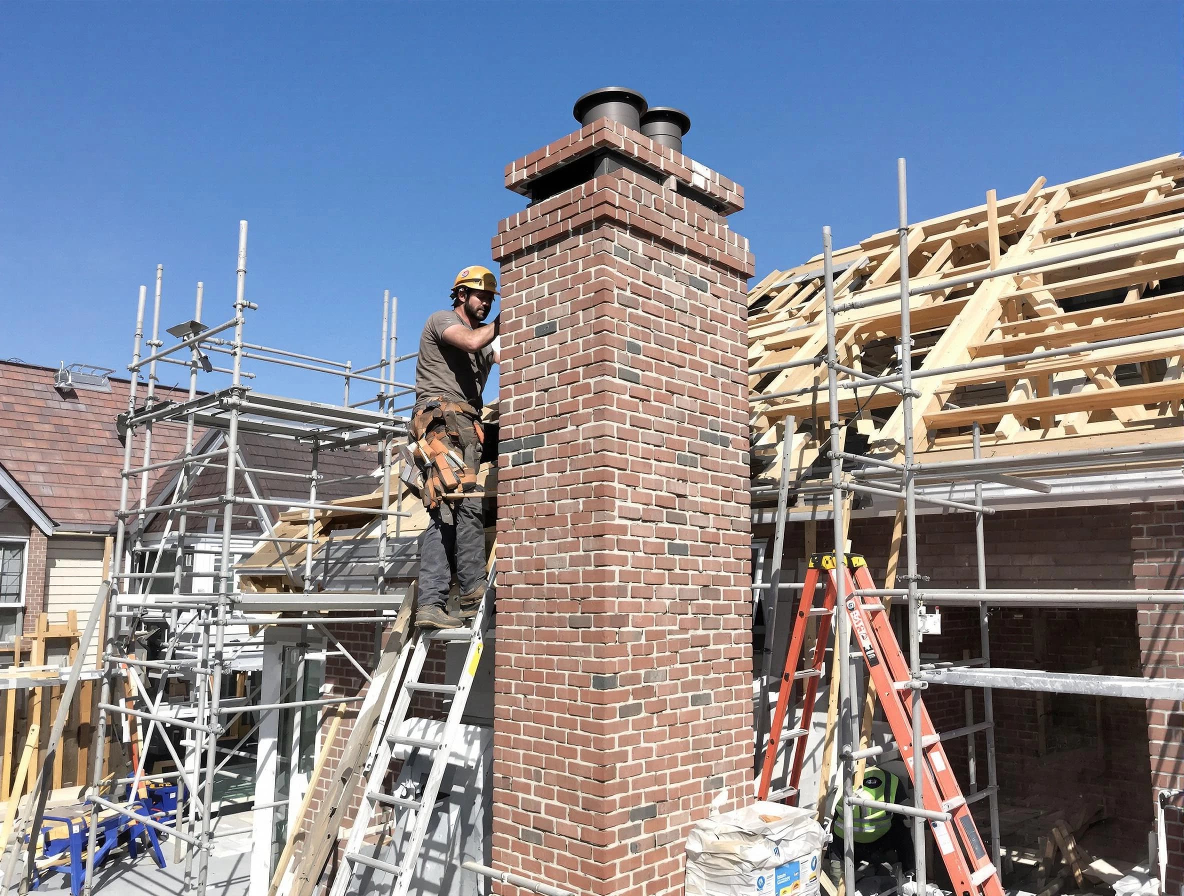 New chimney installation completed by New City Chimney Sweep in New City, NY