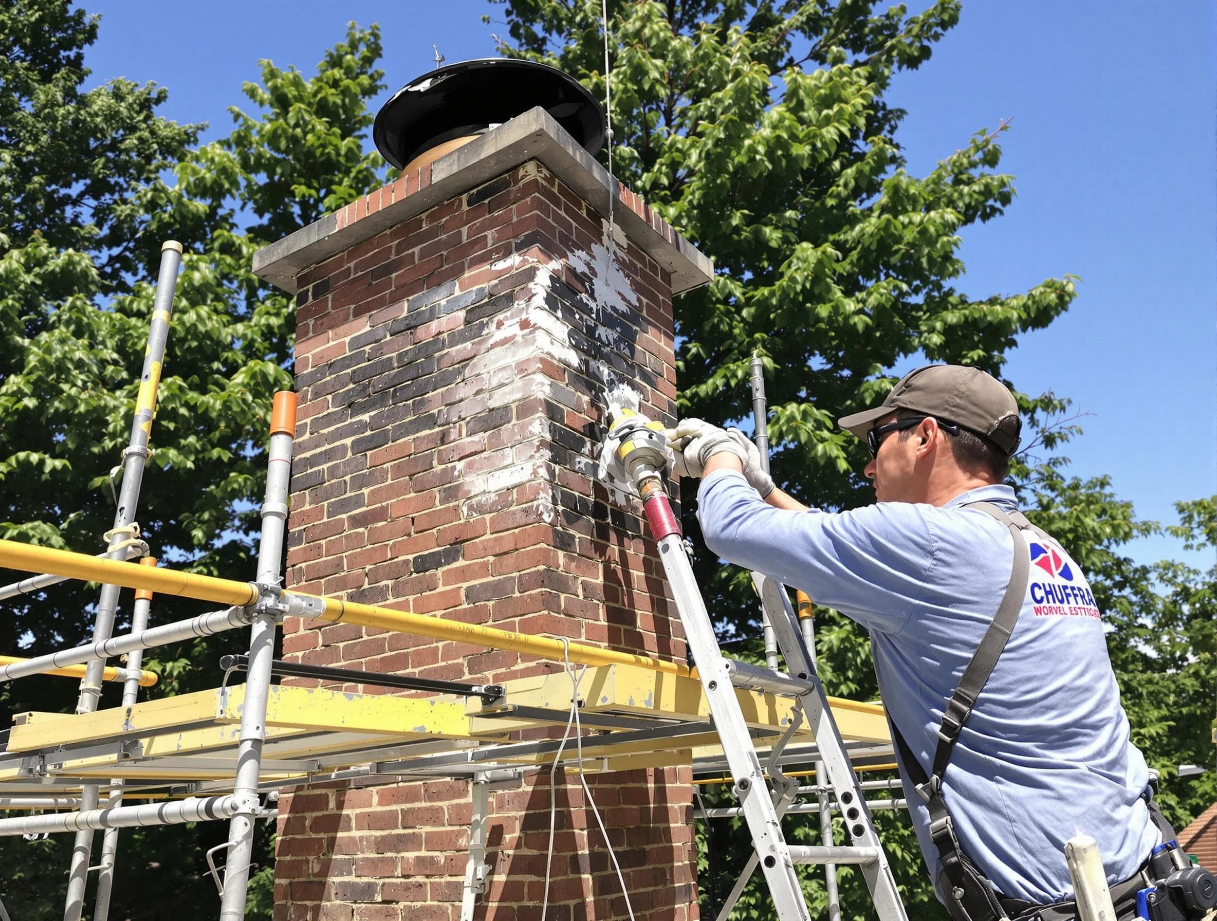 Structural chimney repair by New City Chimney Sweep in New City, NY