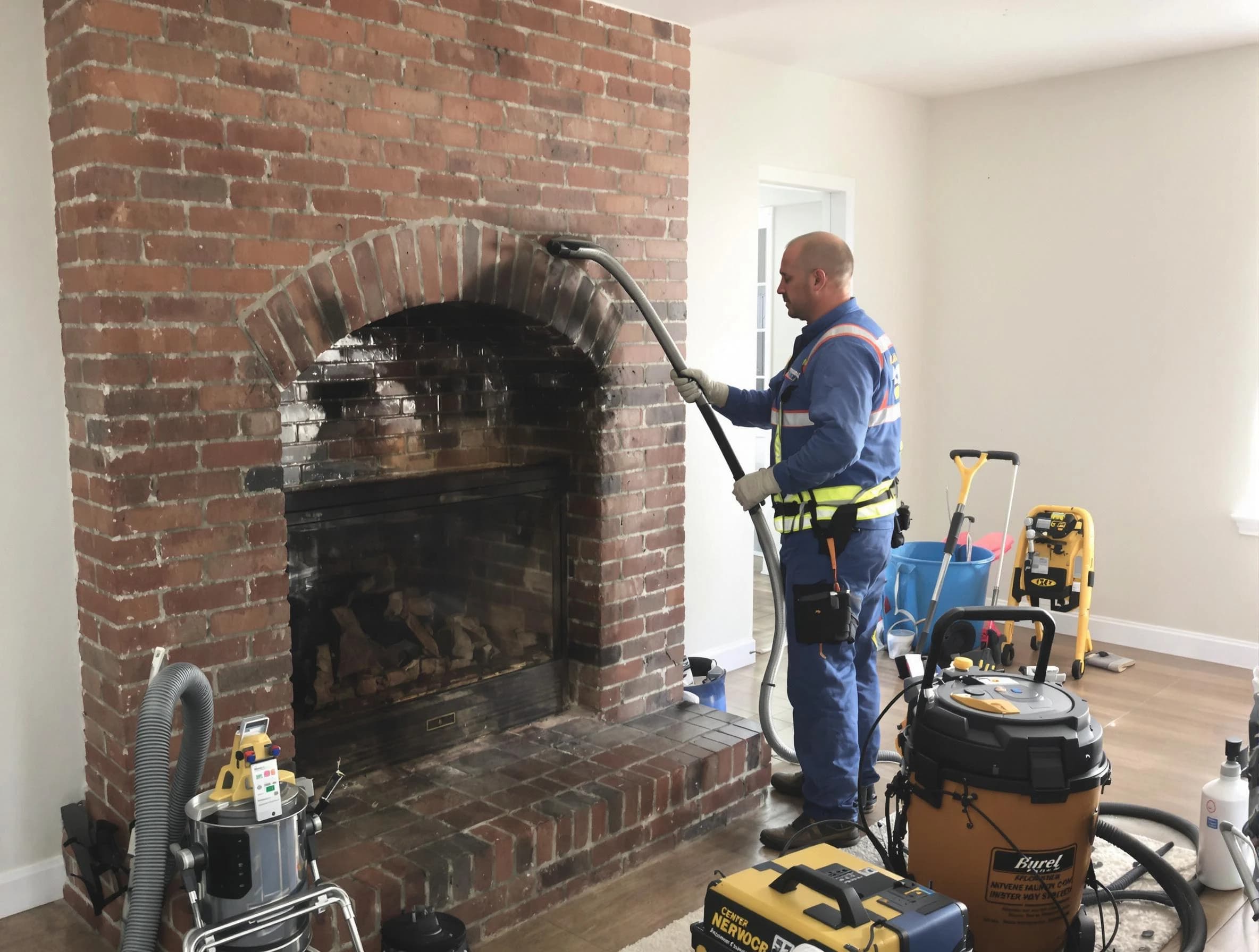 New City Chimney Sweep expert performing detailed chimney sweep in New City, NY