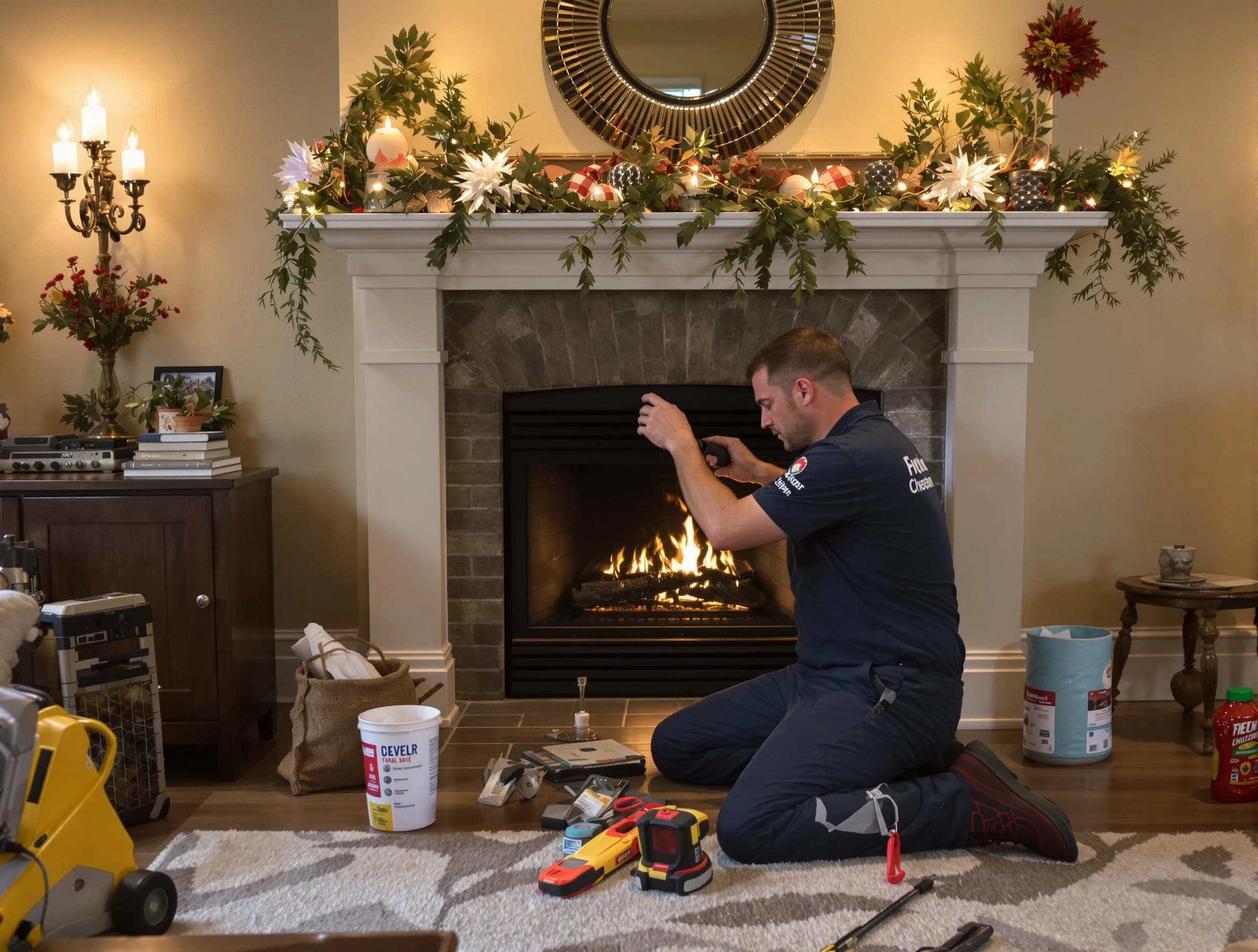 New City Chimney Sweep offering fireplace maintenance services in New City, NY