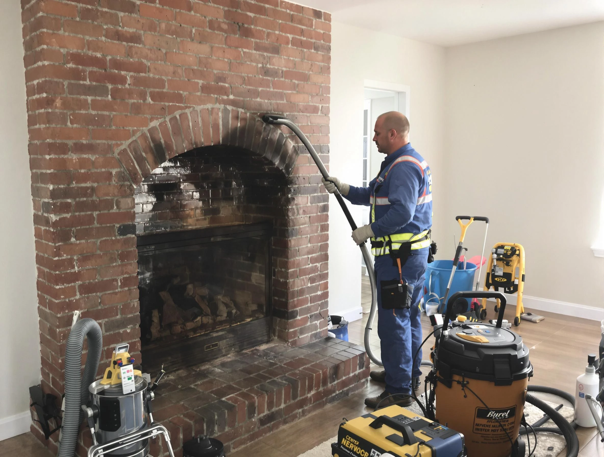New City Chimney Sweep expert performing detailed chimney sweep in New City, NY